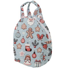 Christmas Cartoon Pattern Travel Backpack