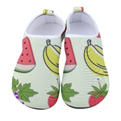 Fruits Pattern Background Food Women s Sock-style Water Shoes