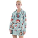 Christmas Decoration Angel Women s Long Sleeve Casual Dress View1