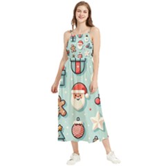 Christmas Decoration Angel Boho Sleeveless Summer Dress by Apen