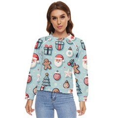 Christmas Decoration Angel Women s Long Sleeve Raglan T-shirt