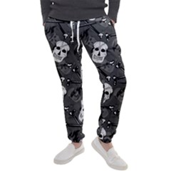 Skull Skeleton Pattern Texture Men s Jogger Sweatpants by Apen