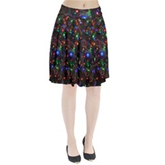 Christmas Lights Pleated Skirt