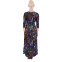 Christmas Lights Quarter Sleeve Wrap Maxi Dress View2