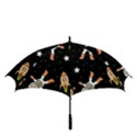 Astronaut Space Rockets Spaceman Golf Umbrellas View3