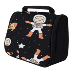 Astronaut Space Rockets Spaceman Full Print Travel Pouch (small) by Ravend