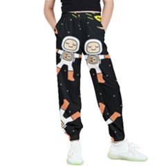 Astronaut Space Rockets Spaceman Kids  Joggers by Ravend