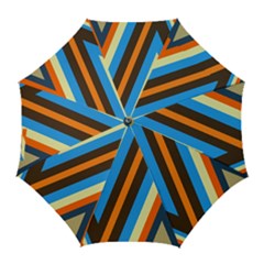 Pattern Triangle Design Repeat Golf Umbrellas by Ravend