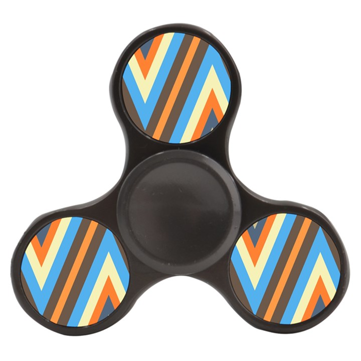 Pattern Triangle Design Repeat Finger Spinner