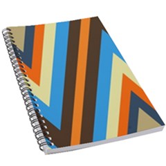 Pattern Triangle Design Repeat 5 5  X 8 5  Notebook by Ravend