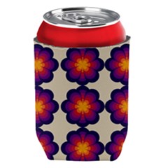 Flower Pattern Design Seamless Can Holder by Ravend