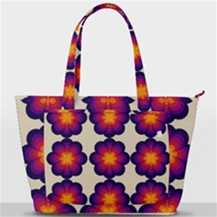 Flower Pattern Design Seamless Back Pocket Shoulder Bag  by Ravend