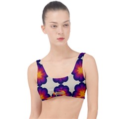 Flower Pattern Design Seamless The Little Details Bikini Top by Ravend