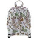 Pattern Design Art Decoration Zip Up Backpack View3