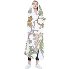 Pattern Design Art Decoration Wearable Blanket by Ravend