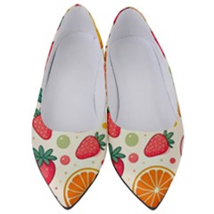 Fruit Sweet Pattern Women s Low Heels by Ravend