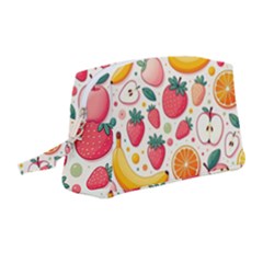 Fruit Sweet Pattern Wristlet Pouch Bag (medium) by Ravend