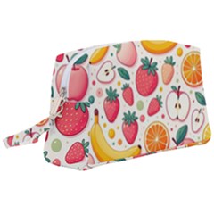 Fruit Sweet Pattern Wristlet Pouch Bag (large) by Ravend