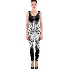 Sun Moon Star Universe Space One Piece Catsuit by Ravend