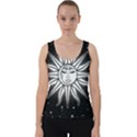 Sun Moon Star Universe Space Velvet Tank Top View1