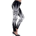 Sun Moon Star Universe Space Lightweight Velour Leggings View4