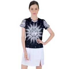 Sun Moon Star Universe Space Women s Sports Top by Ravend