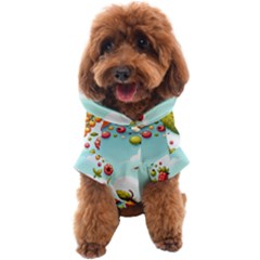 Fruits Sweet Papaya Orange Pattern Dog Coat by Ravend