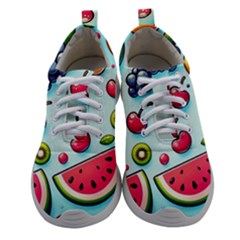 Fruits Sweet Pattern Women Athletic Shoes by Ravend