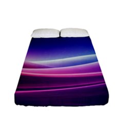 Cosmic Galaxy Quantum Art Nature Fitted Sheet (full/ Double Size) by Ravend