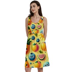 Fruits Fresh Sweet Pattern Classic Skater Dress by Ravend