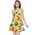 Fruits Fresh Sweet Pattern Inside Out Reversible Sleeveless Dress View1