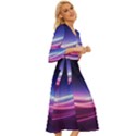 Cosmic Galaxy Quantum Art Nature Midsummer Wrap Dress View3