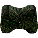 Monstera Plant Tropical Jungle Head Support Cushion View1