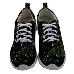 Monstera Plant Tropical Jungle Women Athletic Shoes