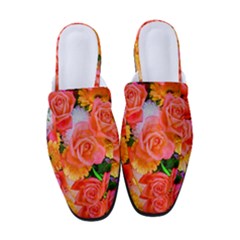 Bouquet Floral Blossom Anniversary Women s Classic Backless Heels by Ravend