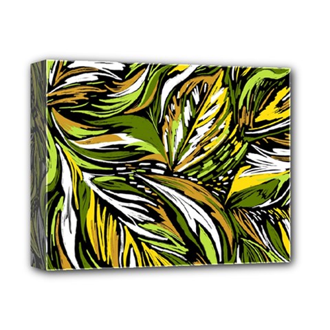 Foliage Pattern Texture Background Deluxe Canvas 14  X 11  (stretched) by Ravend