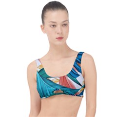 Leaves Tropical Exotic Green Plant The Little Details Bikini Top by Ravend