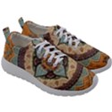 Mandala Floral Decorative Flower Art Mens Athletic Shoes View3