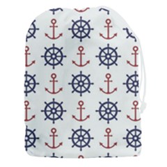 Nautical Seamless Pattern Drawstring Pouch (3xl) by Grandong