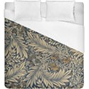 Brown Vintage Background Vintage Floral Pattern, Brown Duvet Cover (King Size) View1