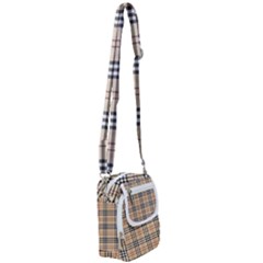 Burberry, Checker, Clothes, Fashion, Pattern Shoulder Strap Belt Bag by nateshop