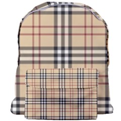 Burberry, Checker, Clothes, Fashion, Pattern Giant Full Print Backpack by nateshop