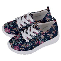 Coorful Flowers Pattern Floral Patterns Kids  Lightweight Sports Shoes