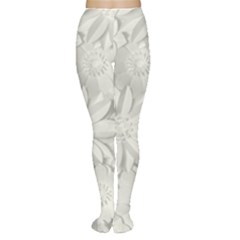 Damask, Desenho, Flowers, Gris Tights