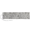 Damask, Desenho, Flowers, Gris Roll Up Canvas Pencil Holder (L) View1