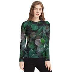 Dark Nature , Nature, Edeg Women s Long Sleeve Rash Guard by nateshop