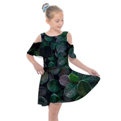 Dark Nature , Nature, Edeg Kids  Shoulder Cutout Chiffon Dress by nateshop