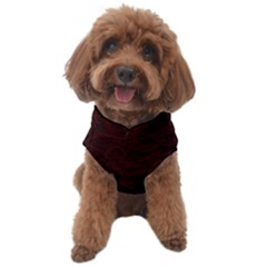 Dark Red Floral Lace, Dark Red, Flowers, Pattern, Romance Dog Sweater by nateshop