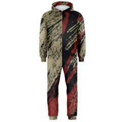 Fabric, Texture, Colorful, Spots Hooded Jumpsuit (men) by nateshop