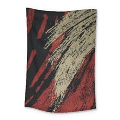 Fabric, Texture, Colorful, Spots Small Tapestry by nateshop